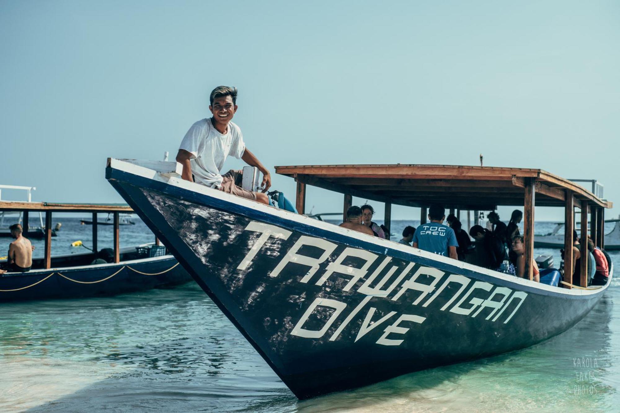 Trawangan Dive Resort Гили Траванган Экстерьер фото